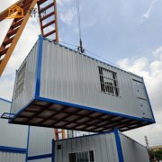 根據客戶的需求進行空間組合住人集裝箱房